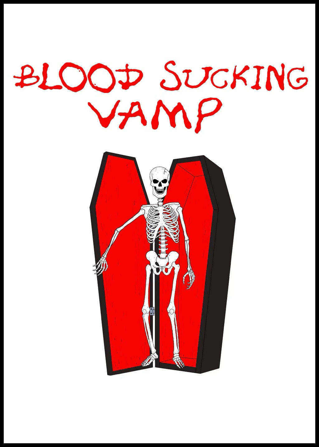 “Blood Sucking Vamp” Art Print